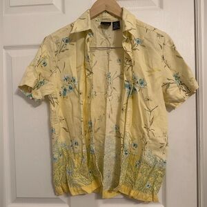 Women’s Floral Button Down